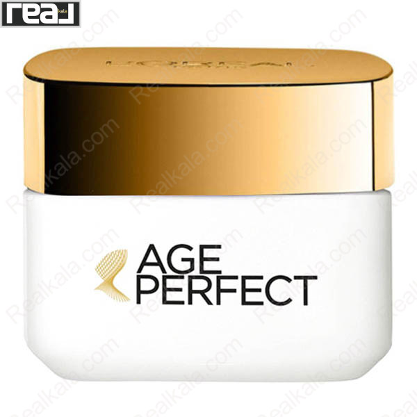 تصویر  کرم روز آبرسان و ضد چروک لورال مدل ایج پرفکت LOreal Age Perfect Day Cream 50ml