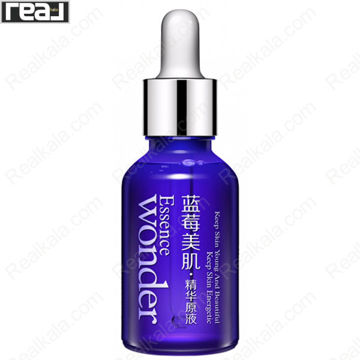 تصویر  سرم ضد پیری بلوبری بیو آکوا BIOAQUA Blueberry Wonder Essence Serum