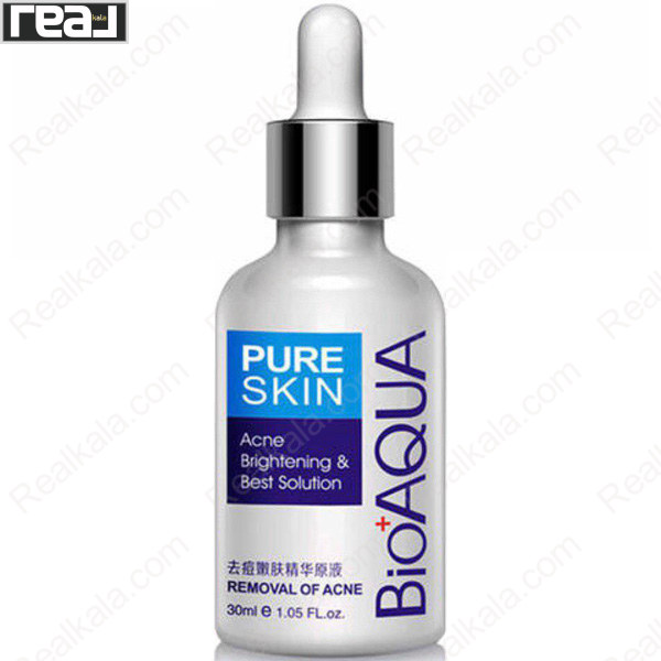 سرم ضد جوش بیوآکوا مدل Removal of Acne با حجم 30 میل و قطره‌چکان