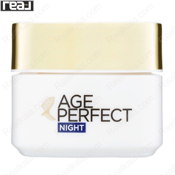 کرم شب آبرسان لورال Age Perfect Re Hydrating Night Cream 50ml