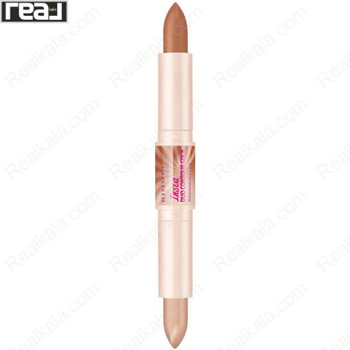 کانتور استیکی دو کاره ریمل لندن شماره ۲۰۰ Rimmel London Insta Duo Contour Stick Medium