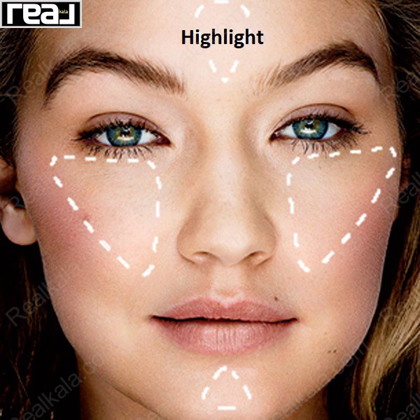 تصویر  کیت (پالت) کانتورینگ صورت مستر کانتور میبلین شماره Mybelline Face Studio Master Ccontour 20
