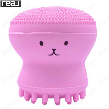 تصویر  فیس براش اتود هاوس طرح هشت پا صورتی Etude House Face Brush Octopus Pink