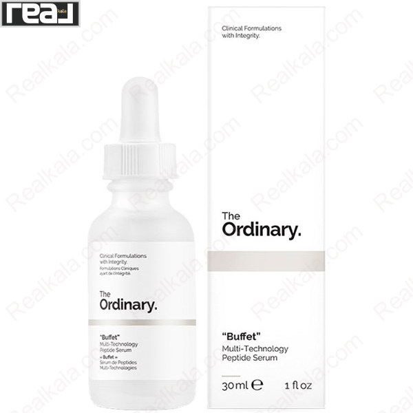 سرم ضدچروک The Ordinary Buffet Multi‑Technology Peptide Serum حجم 30 میلی‌لیتر حاوی پپتیدهای چندگانه برای کاهش خطوط و بهبود بافت پوست