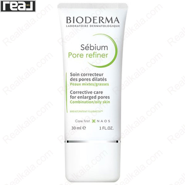 تصویر  کرم سبیوم پرریفاینر بایودرما مناسب پوست های مختلط و چرب Bioderma Sebium Pore Refiner Cream