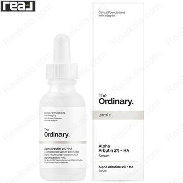 سرم روشن‌کننده The Ordinary Alpha Arbutin 2% + HA حجم 30 میلی‌لیتر برای کاهش لک‌های پوستی و یکنواخت شدن رنگ پوست