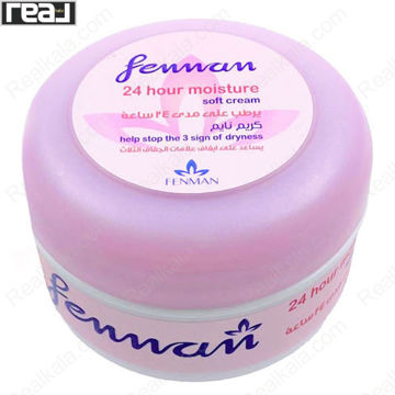 کرم نرم‌کننده 24 ساعته فنمن با شی باتر برای نرمی و رطوبت طولانی‌مدت پوست