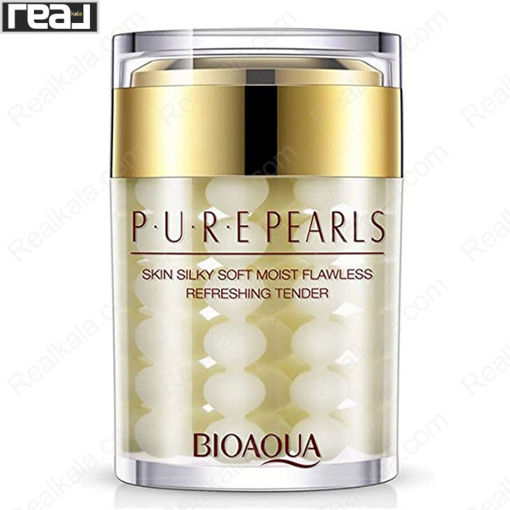 کرم شب ضد چروک مروارید بیو آکوا BIOAQUA PURE PEARLS 60g