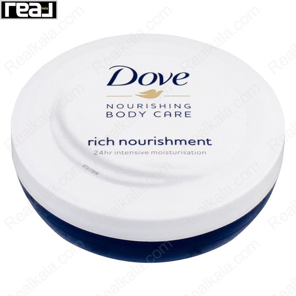 کرم بدن داو Nourishing Body Care Rich Nourishment با آبرسانی 24 ساعته و بافت غنی 150 میل