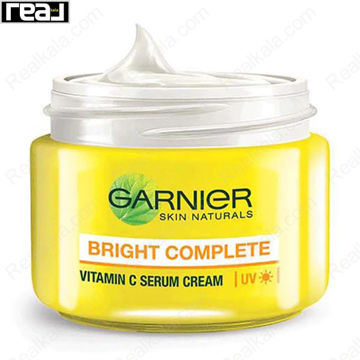 تصویر  سرم کرمی روشن کننده پوست گارنیر Garnier Bright Complete Serum Cream UV