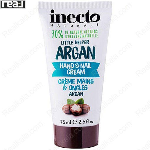 کرم دست و ناخن روغن آرگان اینکتو Inecto Argan Nail & Hand Cream 75ml