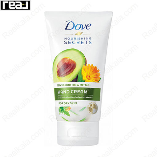 کرم مرطوب کننده دست داو عصاره آووکادو Dove Nourishing Secrets Invigorating Ritual Hand Cream 75ml