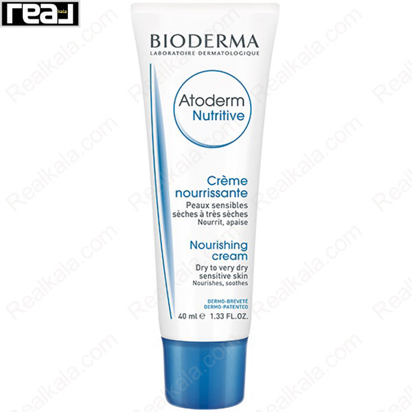 تصویر  کرم مغذی و تقویت کننده اتودرم نوتریتیو بایودرما Bioderma Atoderm Nutritive Nourishing Cream 40ml
