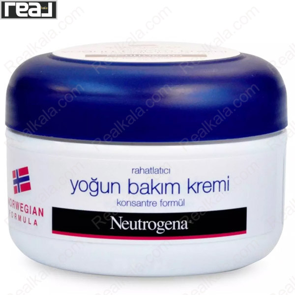 کرم مراقبت غنی نوتروژینا سری Norwegian Formula با فرمول متمرکز و اثر آرامش‌بخش، مناسب پوست خشک و نیازمند مراقبت