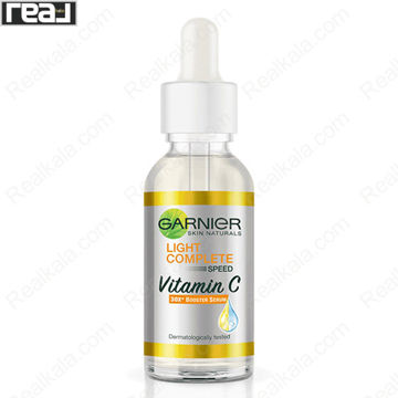 تصویر  سرم ویتامین سی گارنیر Garnier Light Complete Vitamin C 30X Booster Serum 30ml