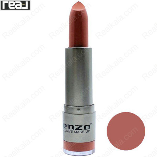 رژ لب جامد مخملی لنزو شماره 821 Lenzo Lipstick Exclusive Make Up