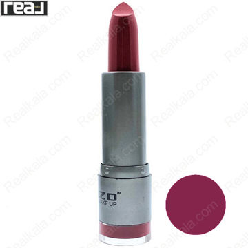 تصویر  رژ لب جامد مخملی لنزو شماره 804 Lenzo Lipstick Exclusive Make Up
