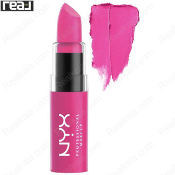 تصویر  رژ لب جامد کره ای نیکس Nyx Butter Lipstick BLS33