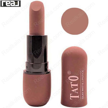 تصویر  رژ لب جامد مات و مخملی تاتو شماره 103 TATO SILKY MATTE LIPSTICK