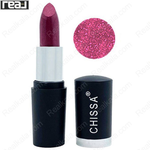 رژ لب جامد اکلیلی چیسا شماره 138 Chissa Shine Lipstick