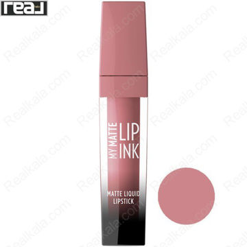 تصویر  رژ لب مایع مات لیپ اینک گلدن رز شماره 05 Golden Rose My Matte Lip Ink