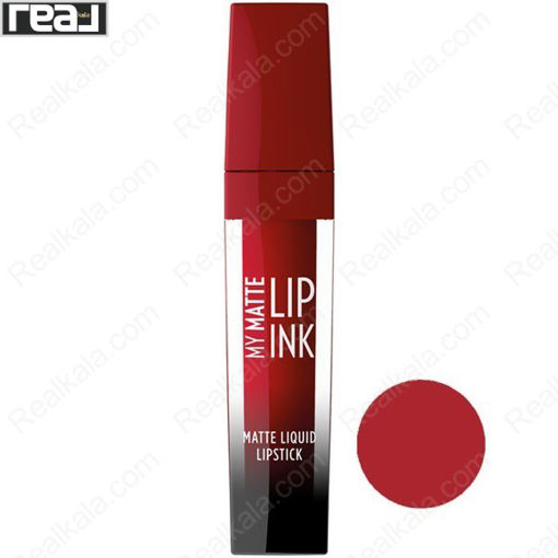 رژ لب مایع مات لیپ اینک گلدن رز شماره 12 Golden Rose My Matte Lip Ink
