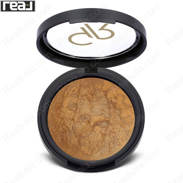 رژگونه گلدن رز مدل Terracotta Stardust شماره 104 با تناژ برنز طلایی و عسلی