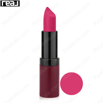 تصویر  رژ لب جامد مات مخملی گلدن رز شماره 11 Golden Rose Velvet Matte Lipstick