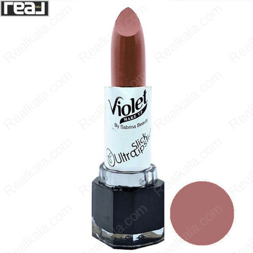 رژ لب جامد مات و مخملی ویولت شماره 20 Violet Slick Ultra Lip Stick