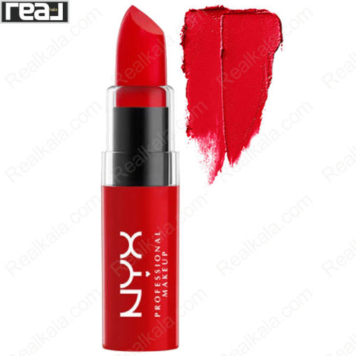 رژ لب جامد کره ای نیکس Nyx Butter Lipstick BLS15