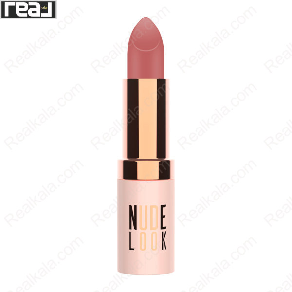 رژ لب مات نود لوک گلدن رز شماره 03 شید Pinky Nude
