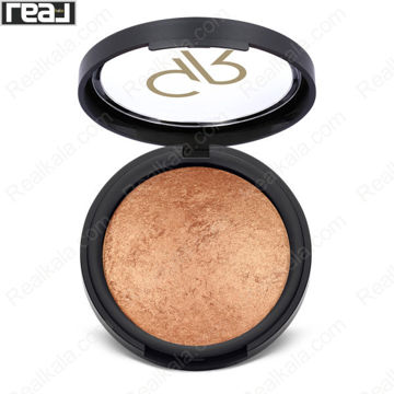 رژگونه گلدن رز مدل Terracotta Stardust شماره 110 با تناژ برنزی طلایی و رگه‌های مسی روشن