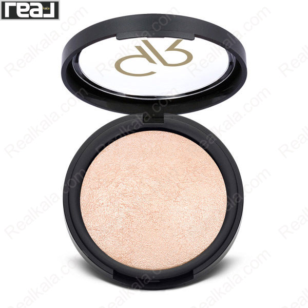 رژگونه گلدن رز مدل Terracotta Stardust شماره 108 با تناژ بژ شامپاینی و بازتاب طلایی روشن