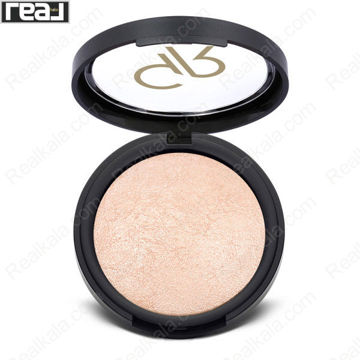 رژگونه گلدن رز مدل Terracotta Stardust شماره 108 با تناژ بژ شامپاینی و بازتاب طلایی روشن