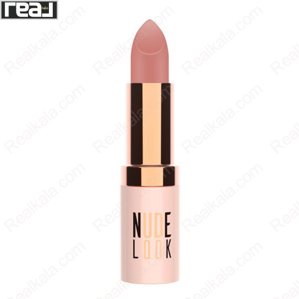 رژ لب مات نود لوک گلدن رز شماره 01 شید Coral Nude