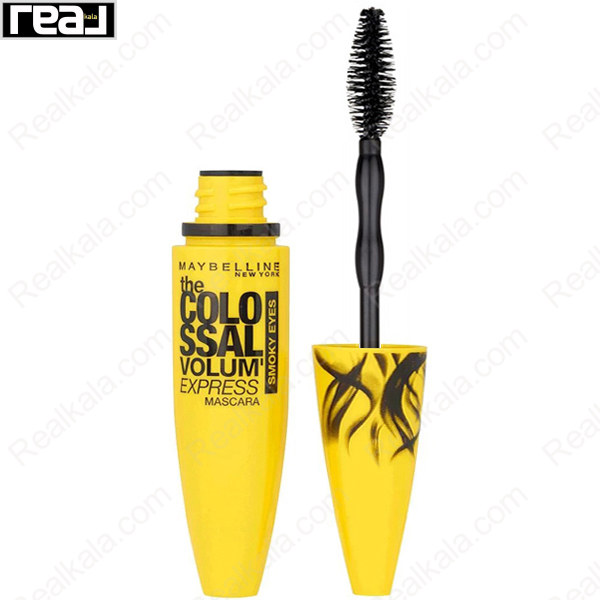 ریمل میبلین Colossal Smoky Eyes با طراحی زرد مشکی