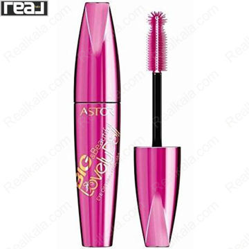 نمای کامل ریمل آستور مدل LovelyDoll با طراحی صورتی