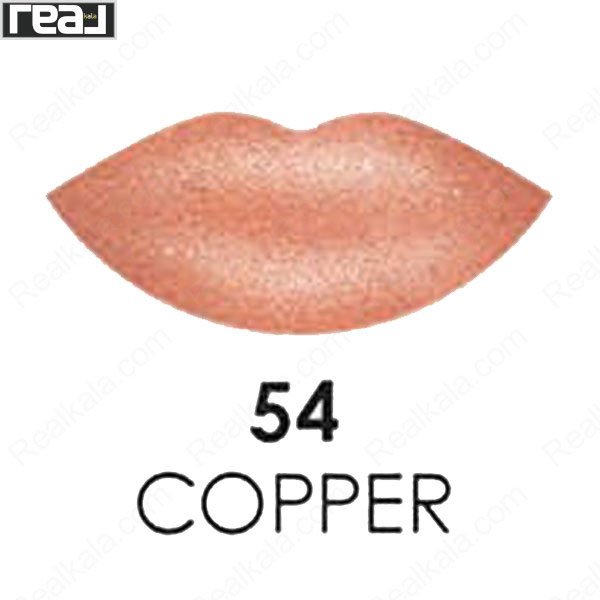 تصویر  رژ لب مایع مات متالز گلدن رز شماره 54 Golden Rose Metals Matte Metallic Lipgloss