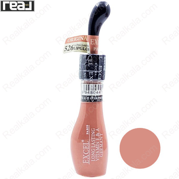 رژ لب مایع مات 24 ساعته اکسل شماره 526 EXCEL LONG LASTING VITAMIN E & A GERMANY