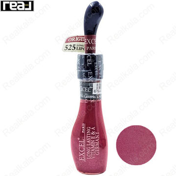 رژ لب مایع مات 24 ساعته اکسل شماره 544 EXCEL LONG LASTING VITAMIN E & A GERMANY