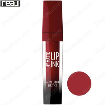 تصویر  رژ لب مایع مات لیپ اینک گلدن رز شماره 13 Golden Rose My Matte Lip Ink