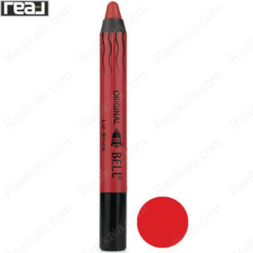 تصویر  رژ لب مدادی ضد آب بل شماره 08 Bell Longlasting & Waterproof Pencil Lipstick