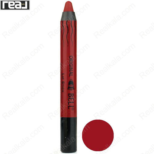 رژ لب مدادی ضد آب بل شماره 07 Bell Longlasting & Waterproof Pencil Lipstick
