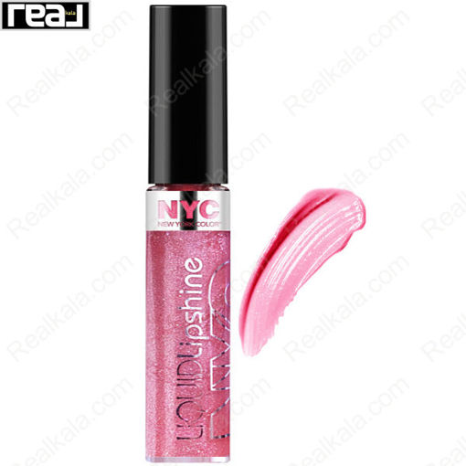 رژ لب مایع براق ان وای سی شماره ۵۷۸ NYC Liquid Lipshine Bowery Blush