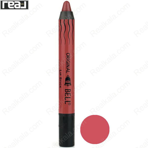 رژ لب مدادی ضد آب بل شماره 05 Bell Longlasting & Waterproof Pencil Lipstick