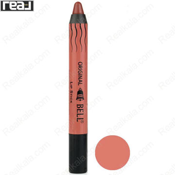 تصویر  رژ لب مدادی ضد آب بل شماره 04 Bell Longlasting & Waterproof Pencil Lipstick