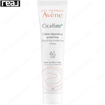 تیوپ کرم ترمیم‌کننده محافظ سیکالفیت اون Avène Cicalfate Repairing Protective Cream 100ml مناسب رفع قرمزی، جای زخم و سوختگی سطحی با خاصیت آنتی‌باکتریال