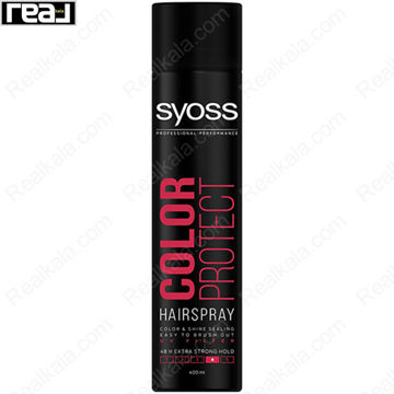 اسپری نگهدارنده حالت مو سایوس مدل کالر پروتکت Syoss Color Protect Hair Spray