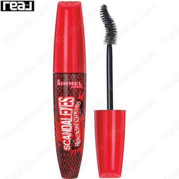 نمای کامل ریمل ریمل لندن مدل Scandaleyes Rockin' Curves با طراحی پوست ماری