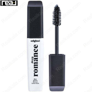 ریمل دیپ رومنس Maxi Volume Carbon Black با طراحی سفید مشکی